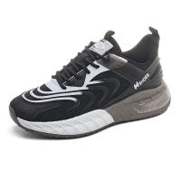 Suela de palomitas de maíz pareja transpirable zapatillas de deporte de los hombres de la plataforma versátil zapatos blancos estudiante zapatillas de correr - details 0