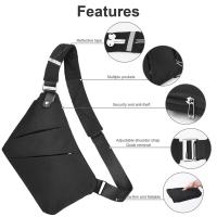 Bolso de hombro impermeable para hombre, mochila antirrobo con múltiples usos - details 2