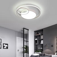 Lámpara de techo regulable, luz LED acrílica moderna de 48 cm, Iluminación de techo regulable - details 1