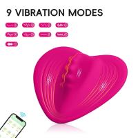 Bragas de masaje de clítoris y mariposa portátiles, vibrador para clítoris, estimulación del punto G, Control por aplicación remota, Juguetes sexuales para masturbación de mujeres - details 3
