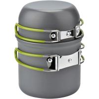 Juego de Cocina para Picnic al Aire Libre Entersports Olla Antiadherente, Platos, Utensilios - details 0