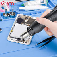 BGA Rework Solder Soldering Station 2in1 Hot Air Gun Adjustable temperature For SMD SMT IC Welding Repair Desoldering Tools 8586 - details 14