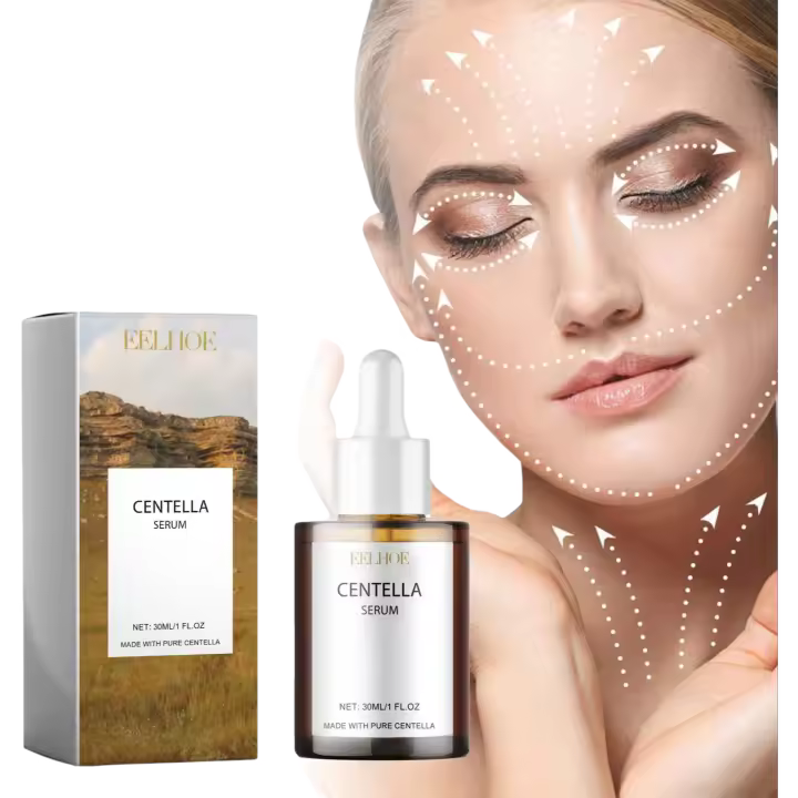 Suero de Centella que nutre la mejora de la piel seca, rejuvenecimiento suavizante, ilumina la hidratación, ácido hialurónico, esencia facial, cuidado de la piel - 1