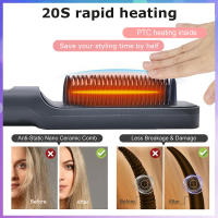 Peine de Alisamiento Eléctrico 3 en 1 Herramienta de Cabello para Aliser y rizar - details 3