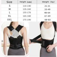 FA masculino y femenino, corrector de postura de hombros, soporte, ejercicio de gimnasio, Pilates, enderezador de espalda, forma del cuerpo - details 0