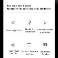 Productos de Limpieza para Mascotas Molinos Eléctricos para Uñas Bolígrafos Láser Recargables con Linternas Multifuncionales - details 1