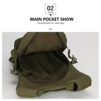 Mochila táctica Molle de 15L, bolsa Oxford 800D para senderismo, bicicleta, deportes al aire libre, ciclismo, escalada, Camping, XA568 - details 4