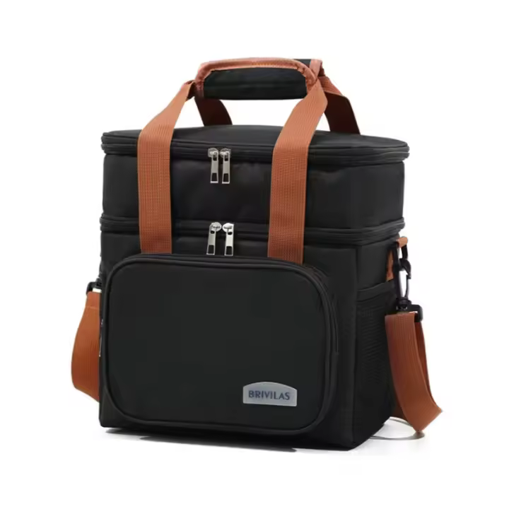 Mochila de Camping Duradera Oxford Bolsa de Almuerzo de Doble Capa Impermeable para Picnic y Barbacoa al Aire Libre De 0-5KG, Ideal para Niños Mayores de 8 Años - 1