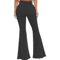 Pantalones acampanados de mezclilla elástica ajustados a la cintura HSF99 Fashion - details 42