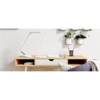 Lámpara de escritorio LED, Lámparas de mesa para el cuidado de los ojos protege los ojos Lámpara de oficina regulable con 5 modos de color Puerto de carga USB Control táctil y función de memoria - details 0