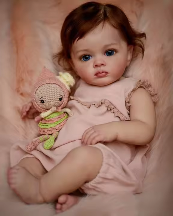 Muñeca Reborn De Silicona Con Juego De Ropa, recién nacida, 24 pulgadas - 1