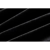 BUNO-2025 falda de satén negro para mujer, faldas largas elegantes de cintura alta para mujer, falda Midi de verano a la moda, faldas de oficina para mujer - details 1