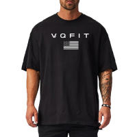 NEW Fashion Men tshirt Cotton Oversized T-shirts men Soccer Jersey Shirt sports Loose Bodybuilding t-shirt Size M-XXL - details 2