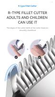 Cortadora de pelo profesional ajustable para hombres, máquina de corte de pelo sin cable, de aleación de aluminio, potente - details 1