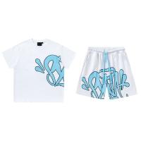Syna World Drill Chándales de verano Conjunto de camiseta y pantalón corto de hip hop para hombre - details 11