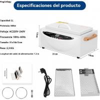 (500W)Esterilizador de Calor Seco 250 ° C para Herramientas de Uñas y Cosméticos – Desinfección Eficaz y Rápida - details 6