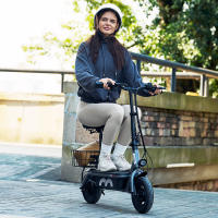 iScooter F2 Patinete Eléctrico Plegable para Adultos con Asiento 30KM/H 500W Tablas de Skate - details 22