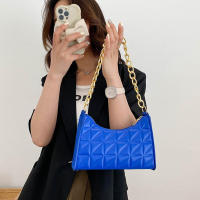 Bolso de hombro Hobo para mujer, bolso de cadena, a cuadros, de moda, avanzado, nueva tendencia - details 21