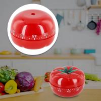 Temporizador Mecánico de Tomate Cuenta Regresiva de 60 Minutos, Sistema de Recordatorio en Cadena, Material ABS, Perfecto para Hogar, Cocina, Escuela, Gimnasio - details 3