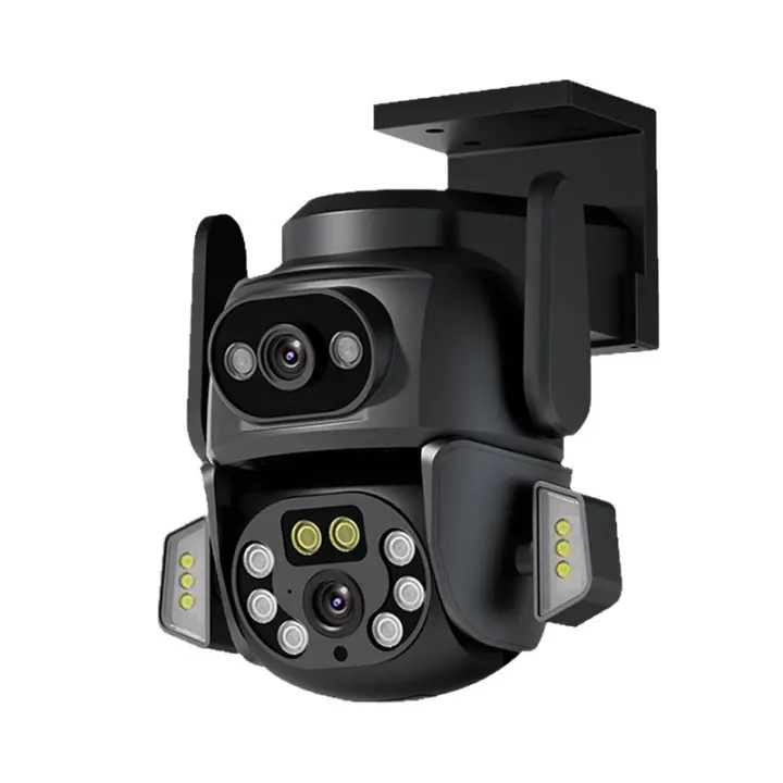Cámara de vigilancia inalámbrico WIFI HD video llamar exterior inteligente Visión nocturna remoto doméstico 360 grados vigilancia - 1