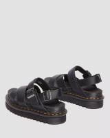 Dr. Martens Voss II Athena sandalias con correa de piel en NEGRO Unisex - details 4
