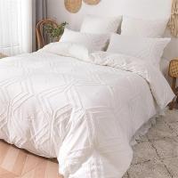 Juego de ropa de cama de flores Queen, funda de edredón y fundas de almohada, individual, doble, individual, tamaño King - details 4
