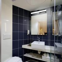 Lámpara LED de 32W Lámpara de espejo Aplique Blanco Frio 6000K Luz natural para Espejo Muebles de Maquillaje Aparato Montado en la Pared, Negro, 120CM - details 45
