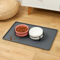 Alfombrilla antiadherente de silicona para alimentación de perros, tapete suave y duradero de fácil lavado, antidesbordamiento, para comedero de gatos - details 2
