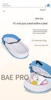 Portable Baby Beds Boys Girls Mosquito Proof Folding Nest Convenient Outdoor Travel Crib Newborn Bassinet Infant Sleeping Basket - details 1