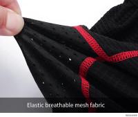 WOSAWE Pantalones Ciclísticos para Hombres Malla Transpirable Comodizada con 5D - details 19