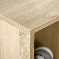 Estantería de Madera Rústica Marrón 7 Compartimentos para Libros, Archivos, Dormitorio, Oficina - details 15