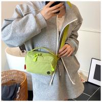 Bolso cruzado de nailon de estilo coreano Simple, riñonera ligera, riñonera de gran capacidad, bolso de hombro deportivo de viaje - details 1