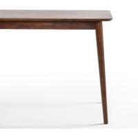 Mesa de cocina de madera maciza |   Montaje sencillo, espresso - details 4