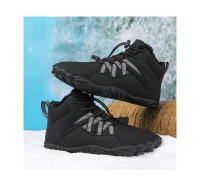 Nuevo Zapatos de senderismo al aire libre para hombres y mujeres, además de botas de nieve cálidas de terciopelo, zapatos gruesos de invierno - details 4