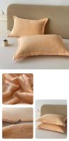 Bonenjoy-funda de almohada de terciopelo, 2 uds., funda de almohada de 48x74cm, funda de almohada suave con cremallera, funda de almohada para decoración de sofá - details 6