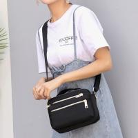 Bolso De Hombro Impermeable Para Mujer Bolso Cruzado Multifuncional Bandolera Estilo Casual Material Nylon Con Lining De Poliéster - details 2