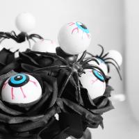 10 Uds. De globo ocular divertido de Halloween, globo ocular de simulación aterrador, decoración de fiesta de flores falsas, accesorios de fotografía de flores rosas artificiales - details 18