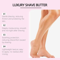 La crema de afeitar suave HOYGI hidrata profundamente la piel con ingredientes de textura suave para limpieza, cuidado, masaje y - details 3