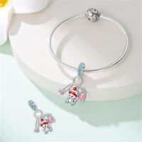 Nuevos Dijes de Plata de Ley 925 Diseño de Abrazo de Amor Zirconia Joyería de Mujer DIY Pulseras - details 38