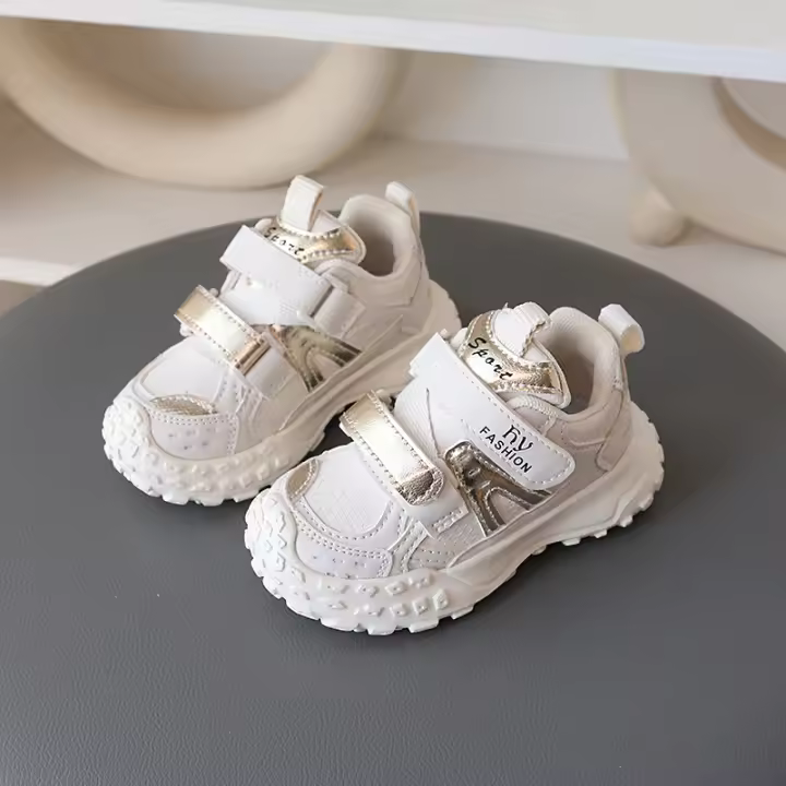 Zapatillas Deportivas de Malla Nueva para Primavera Otoño Suela Suave Antideslizante Resistente a la Suciedad para Niños Medianos y Pequeños Zapatos de Papá - 1