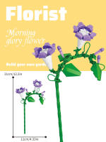 Bloques de construcción de flores eternas, juguetes para niños y niñas, Ramos para el Día de San Valentín, modelos de decoración del hogar ensamblados - details 9