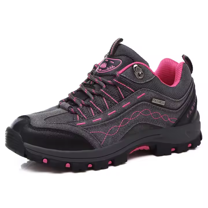 Zapatos de Senderismo de Cuero Genuino Transpirables, Antideslizantes, Comodos para Primavera/Verano Zapatos Deportivos de China - 1