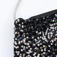 Chic ss para mujer moda Otoño-Invierno estilo asimétrico con lentejuelas sin mangas - details 4