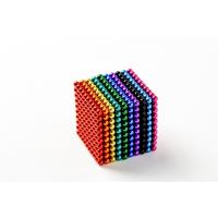Bolas Magnéticas Multicolor de 1000 Bloques de Construcción de Cubo Grande Arcoíris - details 0