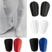 Mini espinillera de entrenamiento de fútbol para niños, Protector de piernas resistente al desgaste de PU, tablero de vástago absorbente de golpes ligero, 1 par - details 2