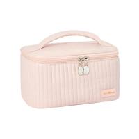 Bolsa De Maquillaje Para Mujer Viaje Organizador De Cosméticos Estilo Sólido Bolsa Portátil De Cuero PU Neceser Bolsa De Cosméticos - details 9
