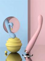 Potente conejo principiante Vagina punto G vibrador estimulador del clítoris masturbador de orgasmo femenino juguetes sexuales para adultos - details 0
