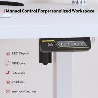 Escritorio de Oficina Elevable Motoriado 110 x 60 cm Diseño Ergonómico y Moderno con Soporte y Ventilador Fácil Instalación - details 147