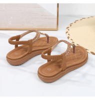 Sandalia Plana Mujer 2025 Boho Chic con Hebillas Metálicas de Lujo - Zapatos de Verano Cómodos para Playa, Fiesta y Diario, Moda Primavera-Verano Elegante - details 29