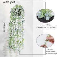 Enredadera de Hierba de Hiedra Artificial Planta Plástica para Hogar, Jardín, Pared, Boda, Fiesta DIY - details 5